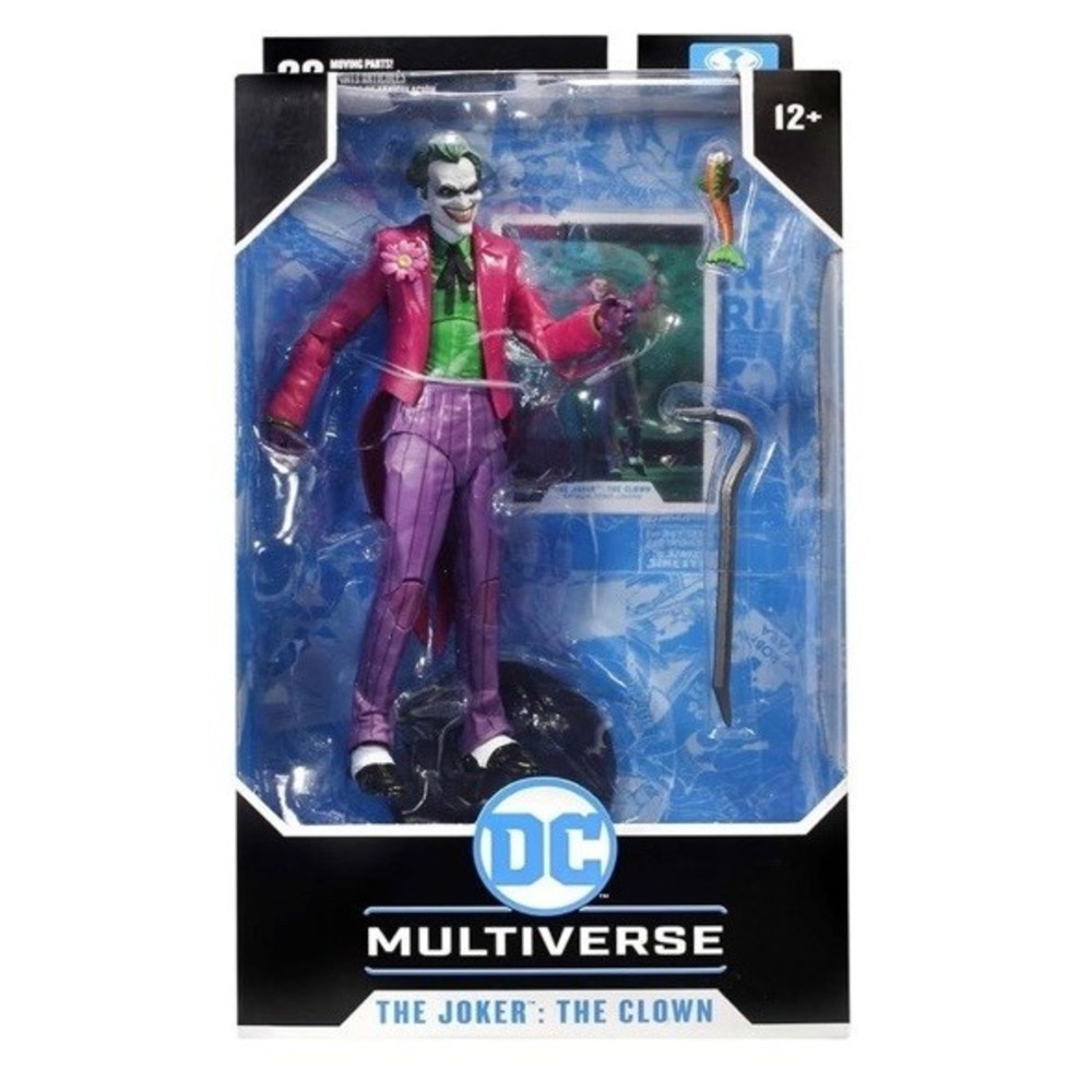 Joker The Clown Figure 7 Inch DC Multiverse Batman Three Jokers New - Picture 4 of 15